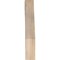 Ekena Millwork 5 1/2"W x 24"D x 36"H Merced Smooth Knee Brace, Douglas Fir BRC06X24X36MRC00SDF - alternate 3